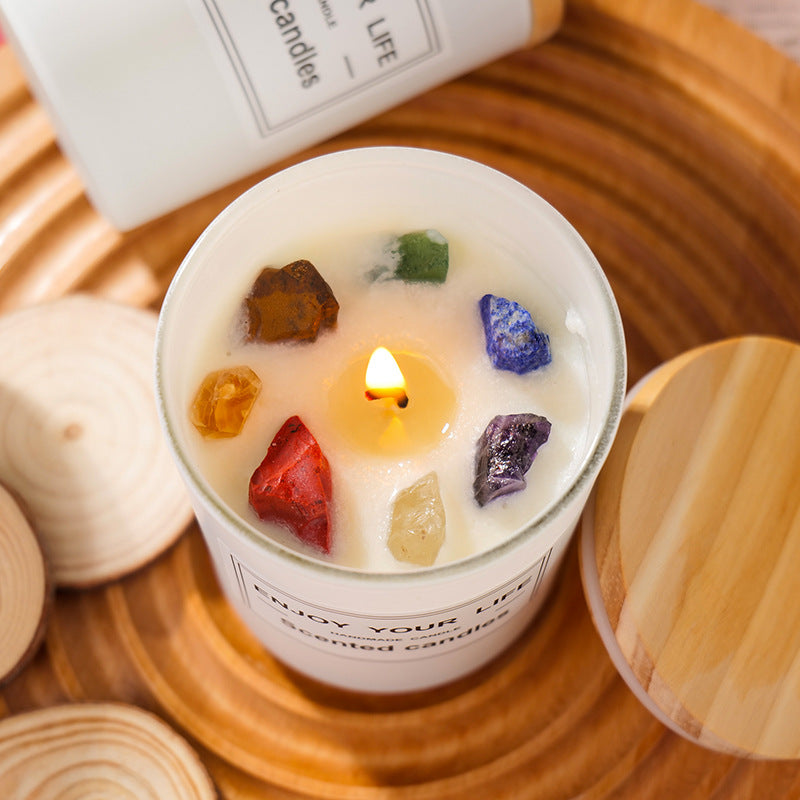 Crystal Aromatherapy Candle