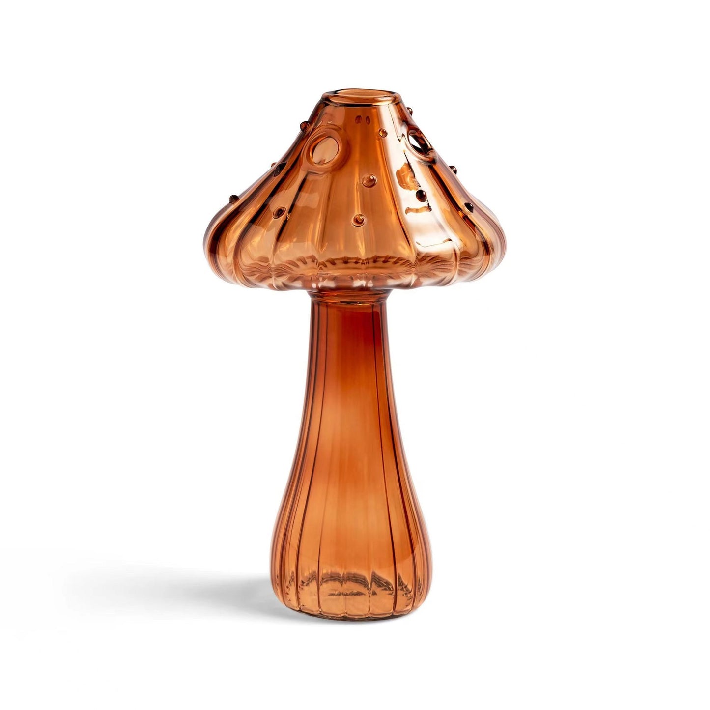 Glass Mushroom Vase