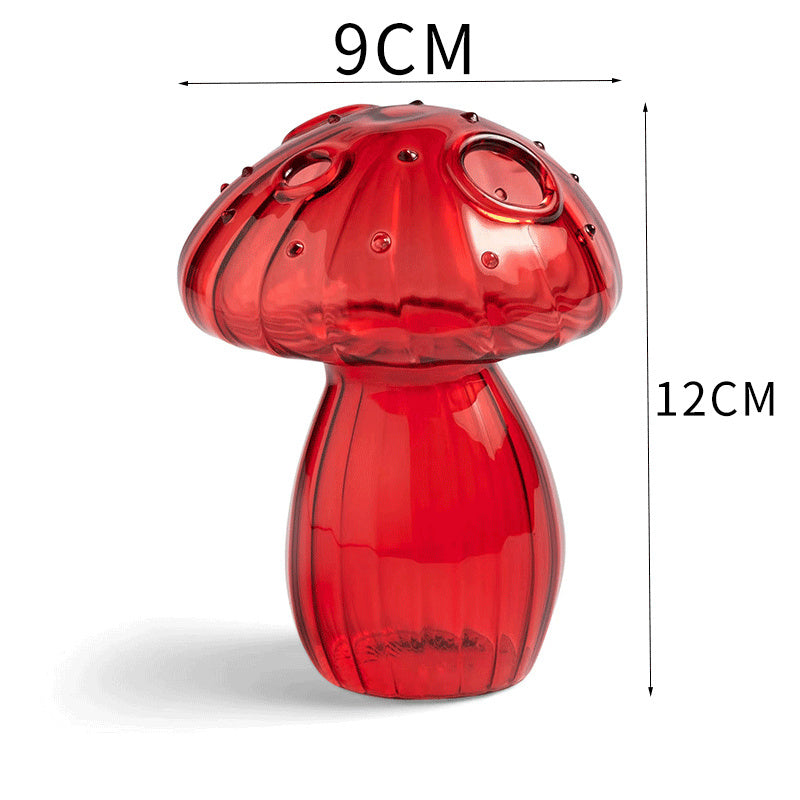 Glass Mushroom Vase