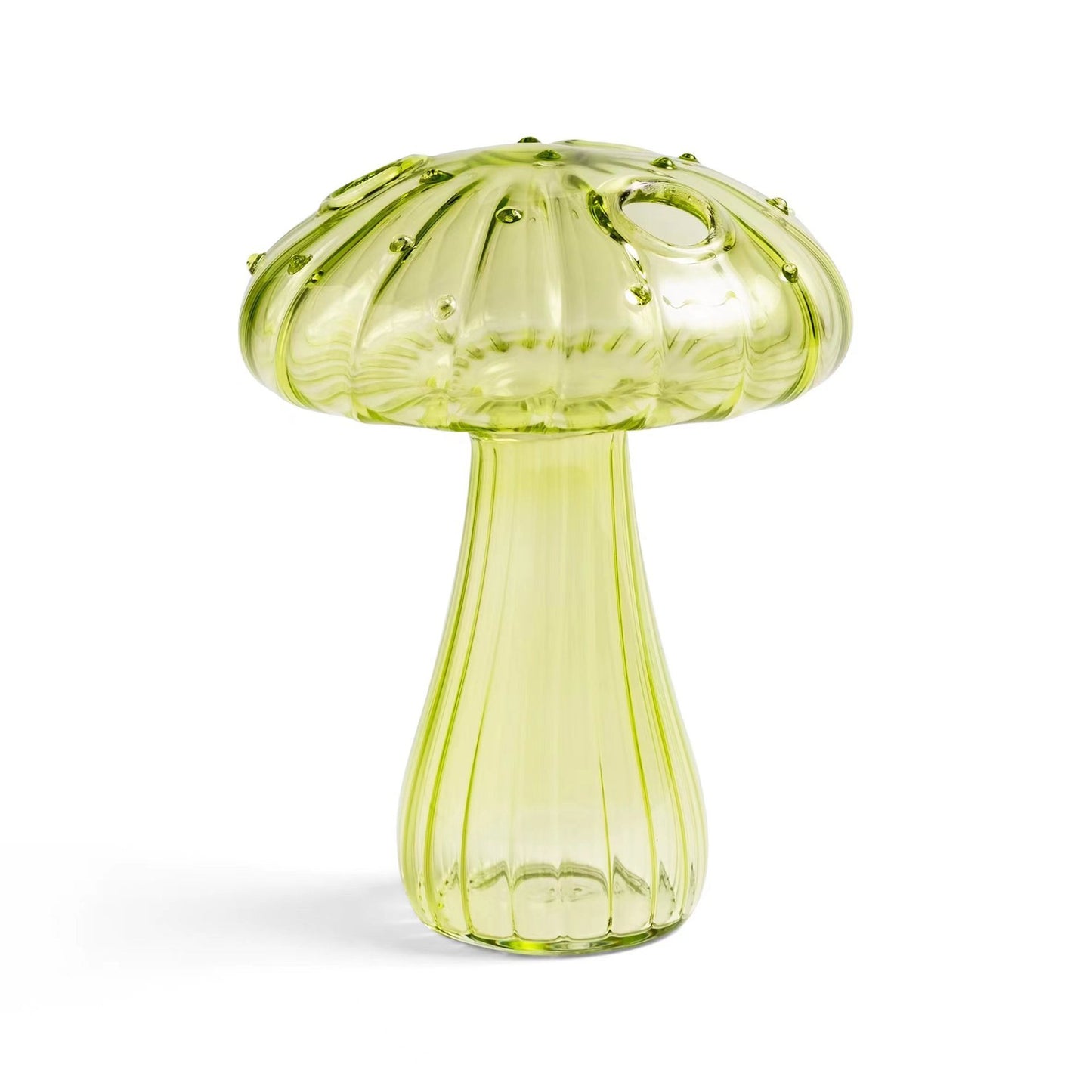 Glass Mushroom Vase