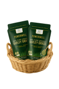 Silver Package Set A (1) 100g + (1) 45g Powerwell Barley Grass