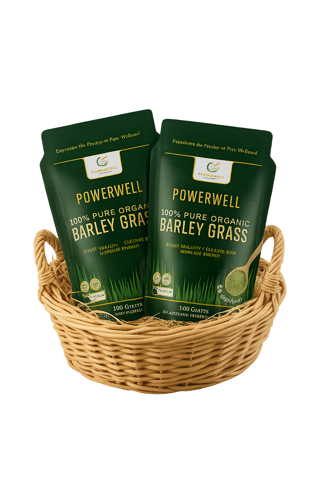 Silver Package Set A (1) 100g + (1) 45g Powerwell Barley Grass