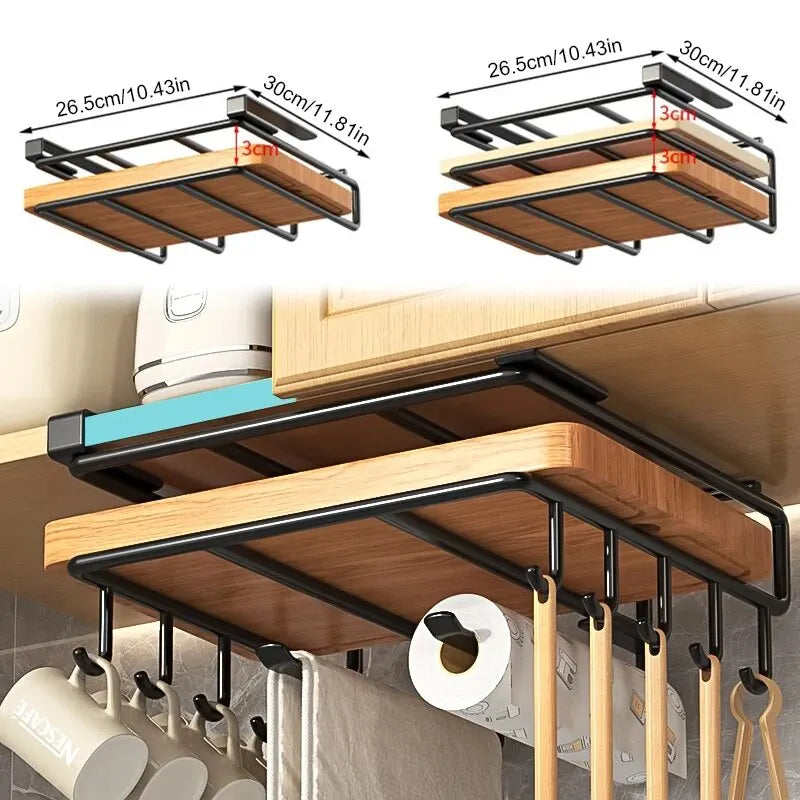 Kitchen Hanging Organizer Rack