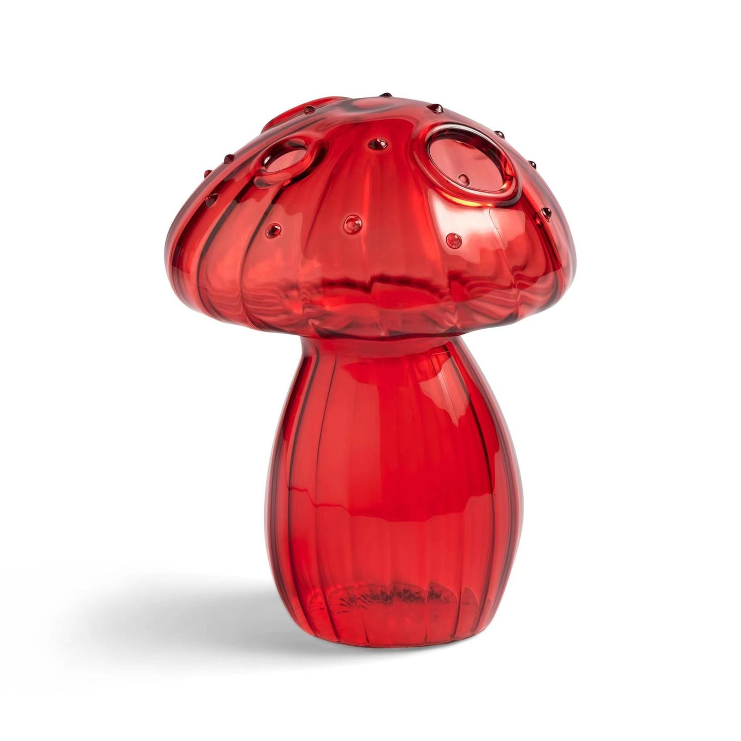 Glass Mushroom Vase