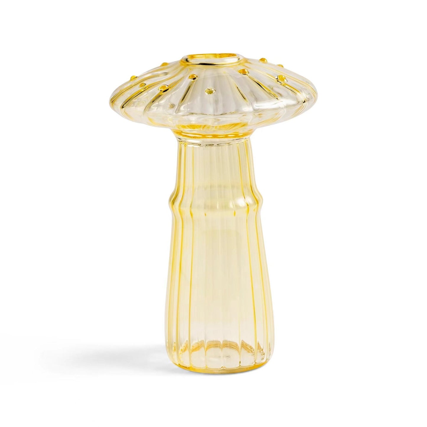 Glass Mushroom Vase