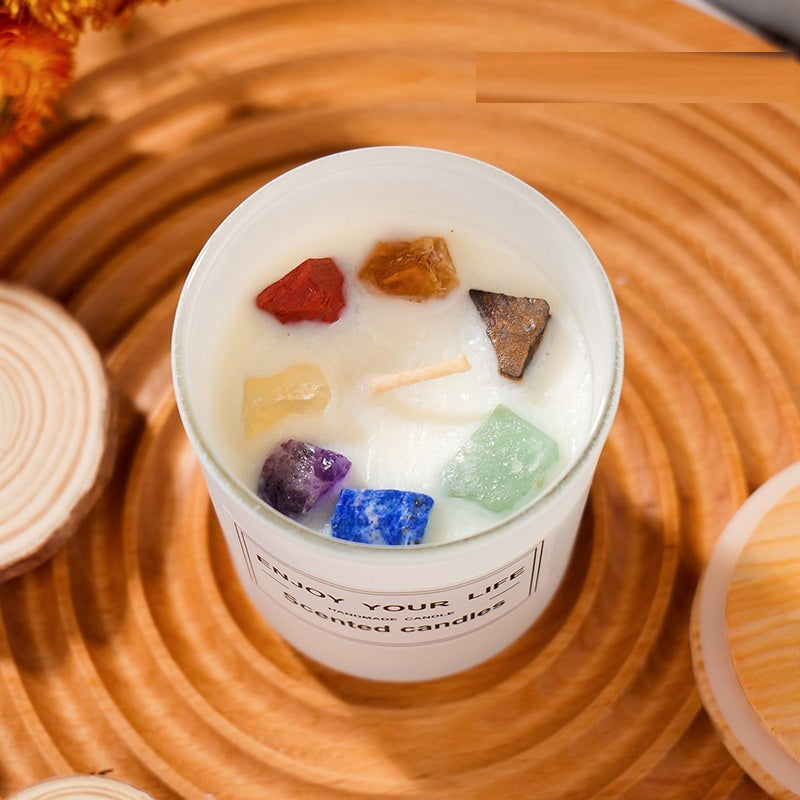 Crystal Aromatherapy Candle